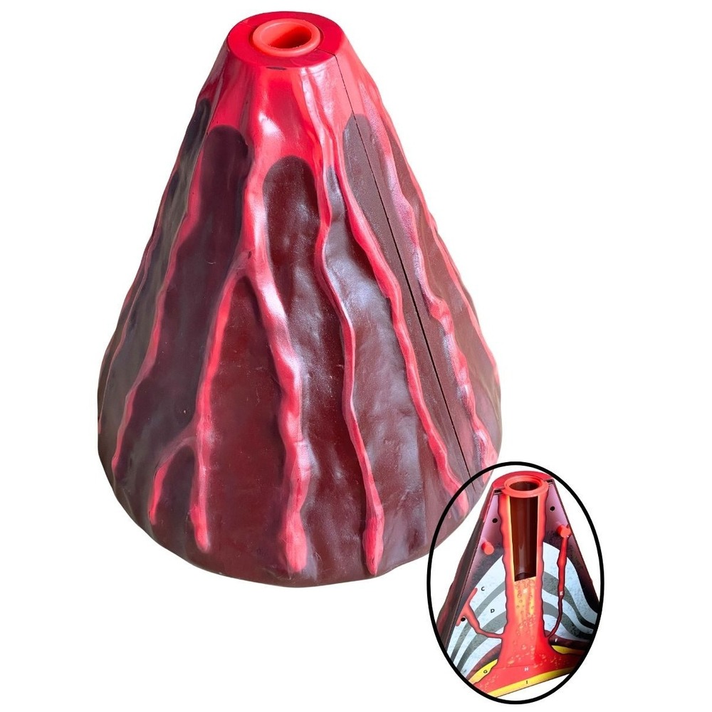 Learning Resources Erupting Cross Section Volcano Model Kids STEM STEAM Toy